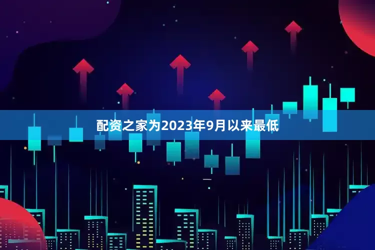 配资之家为2023年9月以来最低