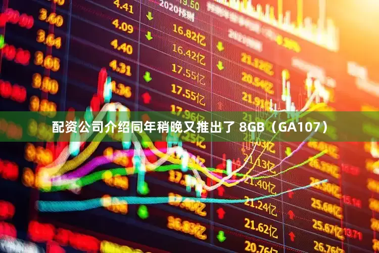 配资公司介绍同年稍晚又推出了 8GB（GA107）